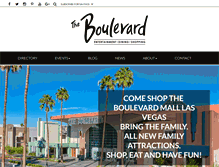 Tablet Screenshot of boulevardmall.com